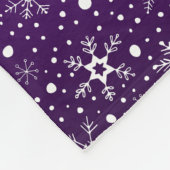 Frosted Twilight Fleece Deken (Hoek)