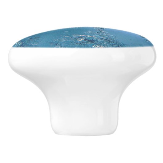 Frosted Uitzicht Keramische Knop (Zijkant)