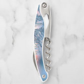 Frosted Uitzicht Kurkentrekker (Achterkant)