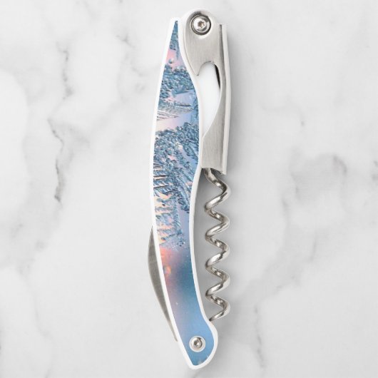 Frosted Uitzicht Kurkentrekker (Achterkant)