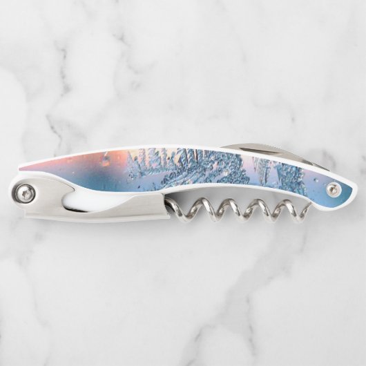 Frosted Uitzicht Kurkentrekker (Voorkant)