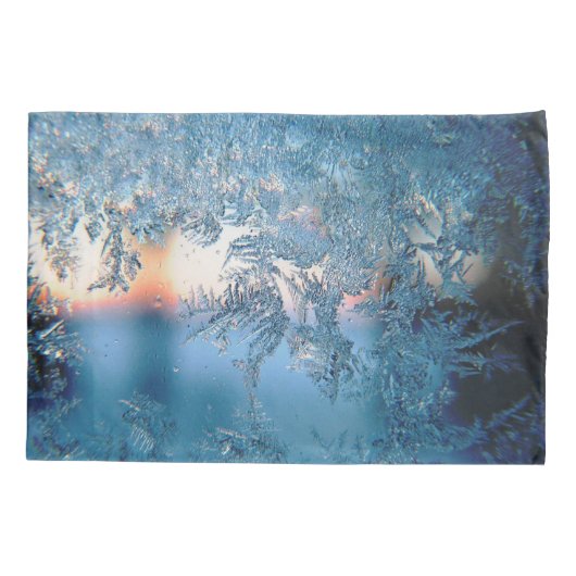 Frosted Uitzicht Kussensloop (Achterkant)