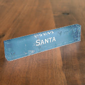 Frosted Uitzicht Naambordje (Zijkant)