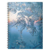 Frosted Uitzicht Notitieboek (Voorkant)