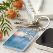 Frosted Uitzicht Sleutelhanger (Voorkant Rechts)