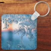 Frosted Uitzicht Sleutelhanger (Achterkant)