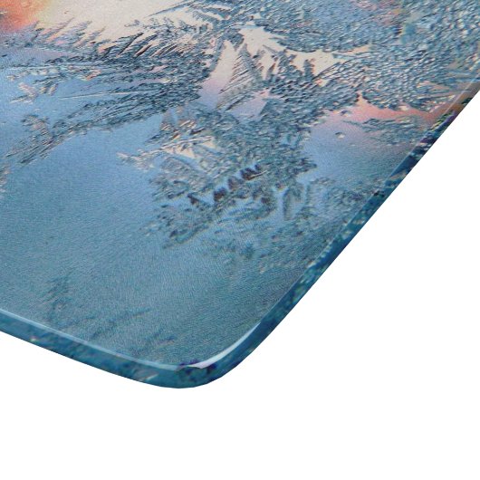 Frosted Uitzicht Snijplank (Hoek)