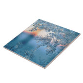 Frosted Uitzicht Tegeltje (Zijkant)