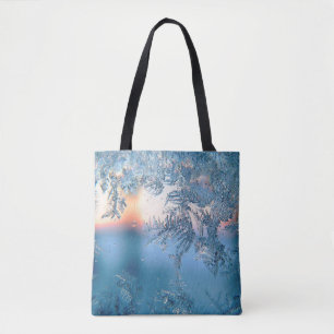 Frosted Uitzicht Tote Bag