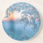 Frosted Uitzicht Zandsteen Onderzetter (Voorkant)