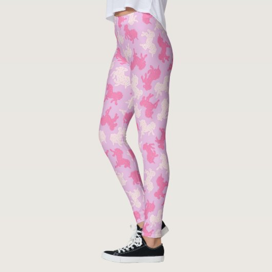 Frosted Unicorn Cookies op Paarse Leggings (Links)