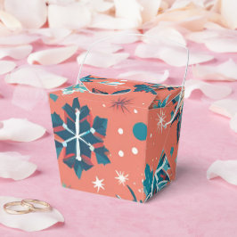 'Frosted Winter Elegance Christmas Gift Boxes' Bedankdoosjes