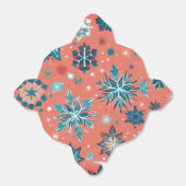 'Frosted Winter Elegance Christmas Gift Boxes' Bedankdoosjes (Uitgevouwen)