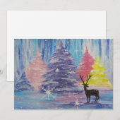 Frosted Winter Feestdagenkaart (Voorkant / Achterkant)