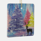 Frosted Winter Keramisch Ornament (Rechts)