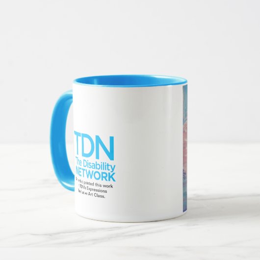 Frosted Winter Mok (Voorkant links)