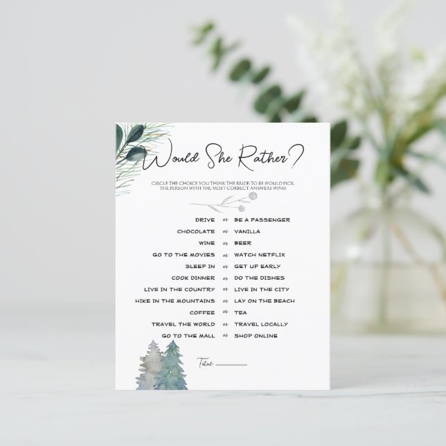 Frosted Winter - Silver - Zou ze een vrij spel wil (Staand voorkant)