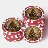 'Frosted Winter Wonderland' Poker Chips (Opstapeling)