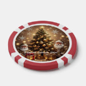 'Frosted Winter Wonderland' Poker Chips (Enkel)