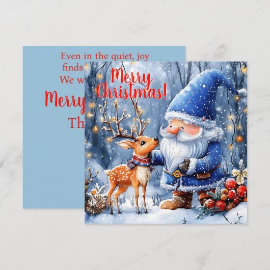 Frosted Wishes (Voorkant / Achterkant)