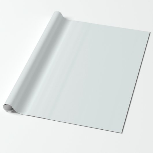 Frosted Witte Stevige Kleur | Klassiek | Elegant Cadeaupapier (Uitgerold)