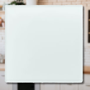 Frosted Witte Stevige Kleur Klassiek Elegant Glazen Onderzetter