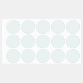 Frosted Witte Stevige Kleur | Klassiek | Elegant Labels