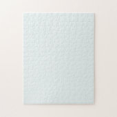 Frosted Witte Stevige Kleur | Klassiek | Elegant Legpuzzel (Verticaal)