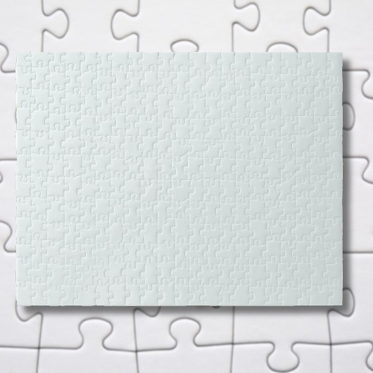 Frosted Witte Stevige Kleur | Klassiek | Elegant Legpuzzel
