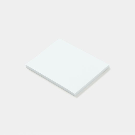 Frosted Witte Stevige Kleur | Klassiek | Elegant Post-it® Notes (Schuin)