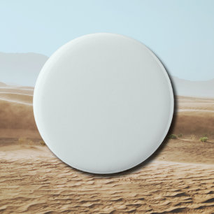 Frosted Witte Stevige Kleur Klassiek Elegant Ronde Button 5,7 Cm