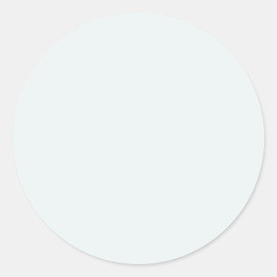 Frosted Witte Stevige Kleur Klassiek Elegant Ronde Sticker