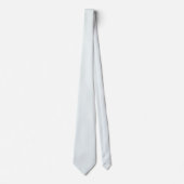 Frosted Witte Stevige Kleur | Klassiek | Elegant Stropdas (Voorkant)