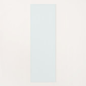 Frosted Witte Stevige Kleur | Klassiek | Elegant Yogamat (Voorkant)