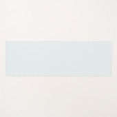 Frosted Witte Stevige Kleur | Klassiek | Elegant Yogamat (Voorkant (horizontaal))