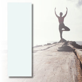 Frosted Witte Stevige Kleur | Klassiek | Elegant Yogamat