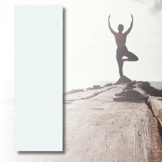 Frosted Witte Stevige Kleur | Klassiek | Elegant Yogamat