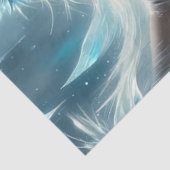 Frostfall Enchantress Ice Ballet Winter Fairy Tissuepapier (Detail)