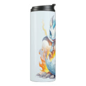 Frostfire Jongen Blauwe Draak  Thermosbeker (Gedraaid links)