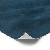 Frostfire Rider — Blue Flame Ghost Horseman Poster (Hoek)