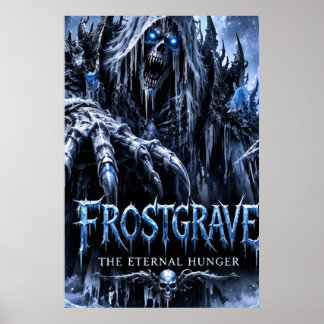 Frostgrave Eeuwige Honger Poster