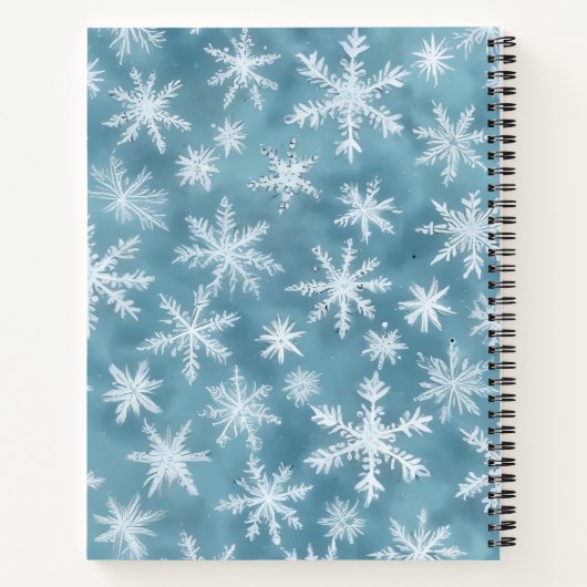 Frostina, el Hada de la Nieve Notitieboek (Achterkant)