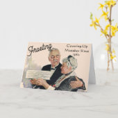 Frosting - Fouten verdoezelen sinds Gepersonalisee Kaart (Gele Bloem)