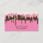 Frosting Sprinkles Baker Bakery Visitekaartje (Voorkant)