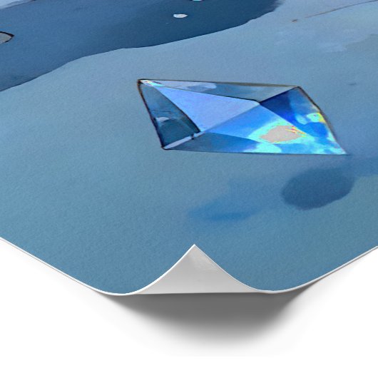 Frostmaker of a Moonlit Street – A Winter Portrait Poster (Hoek)