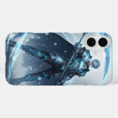 Frostmarked Warrior | Epische Anime Case-Mate iPhone Case (Achterkant (horizontaal))