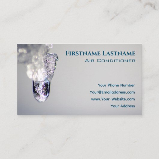 Frosty Airconditioning Expert Koelcompressor Visitekaartje (Achterkant)