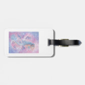 Frosty betta mermaid bagagelabel van Renee (Achterkant horizontaal)