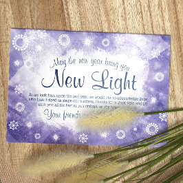 Frosty Blue Company Christmas Card Kaart
