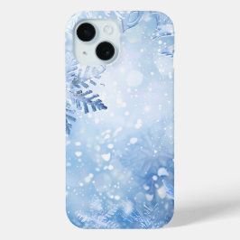 Frosty Blue Delight Telefoon Case